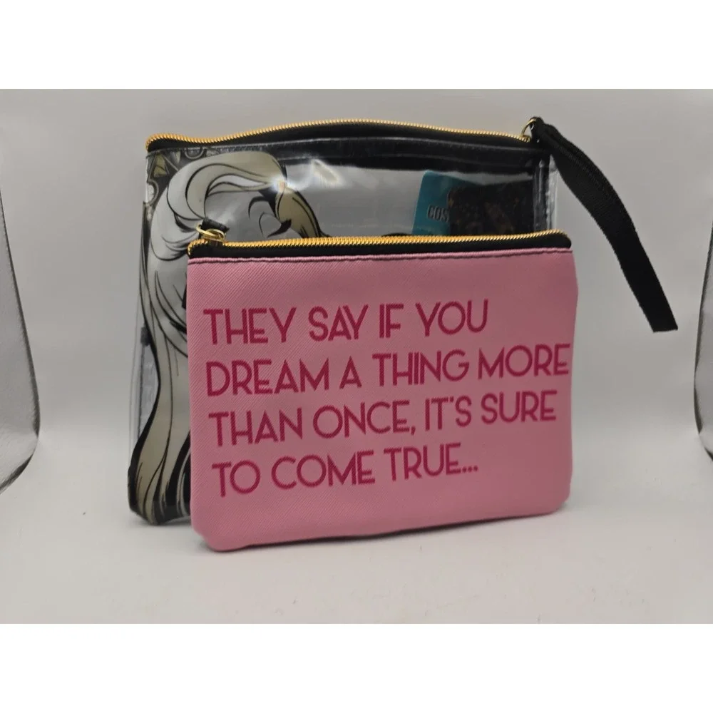 Disney princess 2 piece cosmetic case set brand new with tags